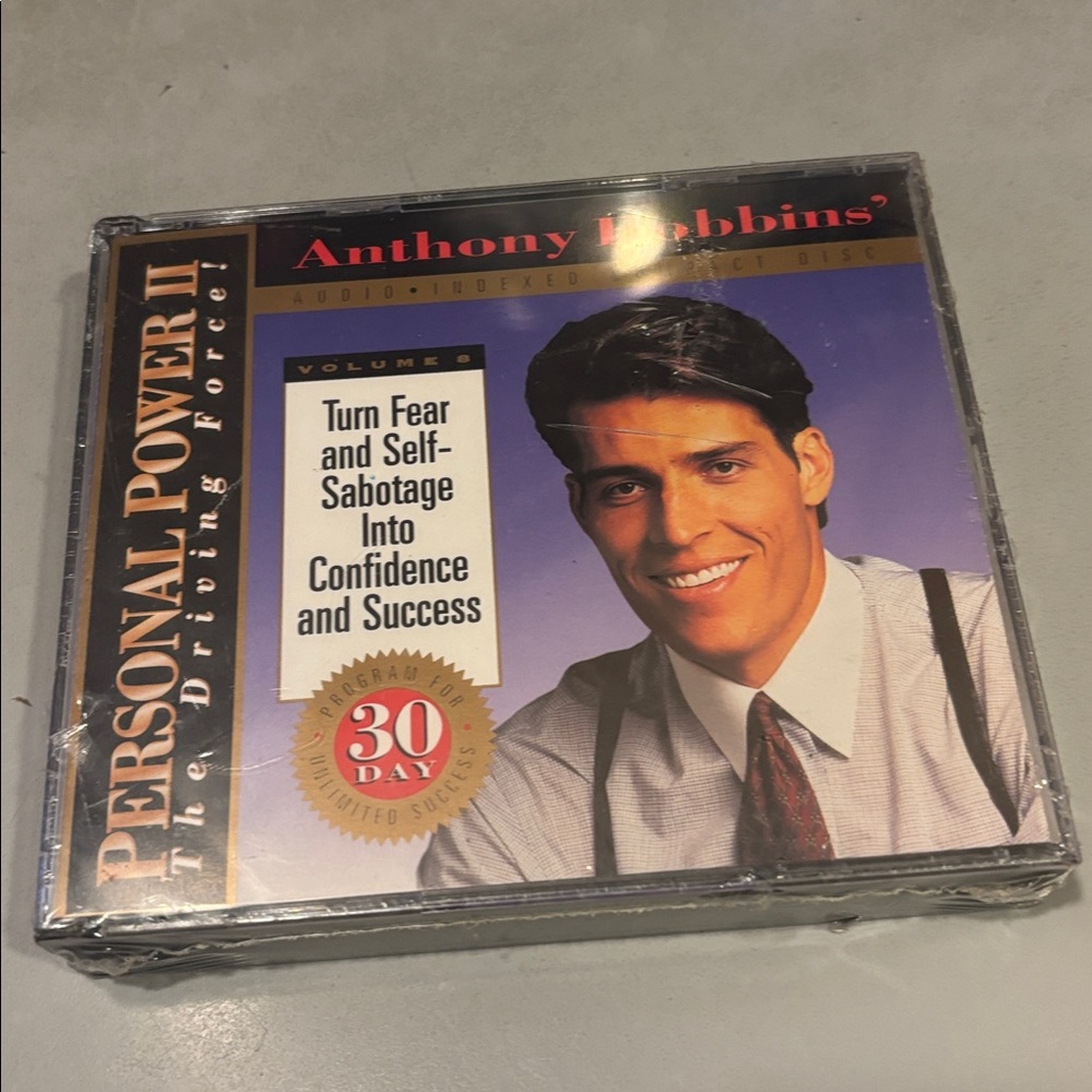 Anthony Robbins, personal power compact disc volume8 new